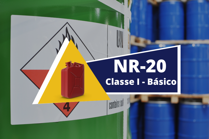 NR 20 - Segurança com líquidos e inflamáveis - Básico - Classe I